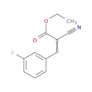 2-Propenoic acid, 2-cyano-3-(3-fluorophenyl)-, ethyl ester