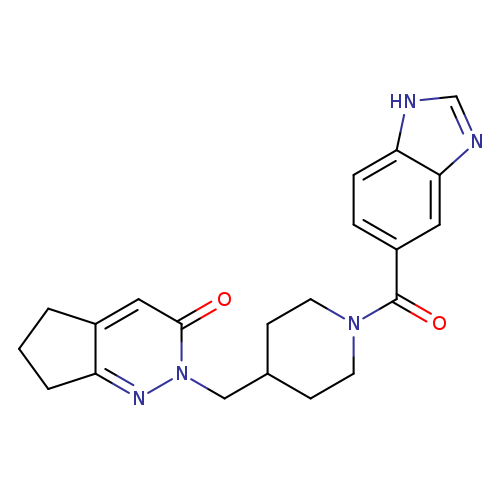 2-{[1-(1H-1,3-benzodiazole-5-carbonyl)piperidin-4-yl]methyl}-2H,3H,5H,6H,7H-cyclopenta[c]pyridazin-3-one