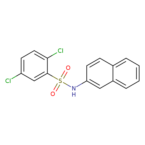 2,5-dichloro-N-(2-naphthyl)benzenesulfonamide