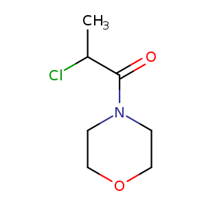 Morpholine, 4-(2-chloro-1-oxopropyl)- (9CI)