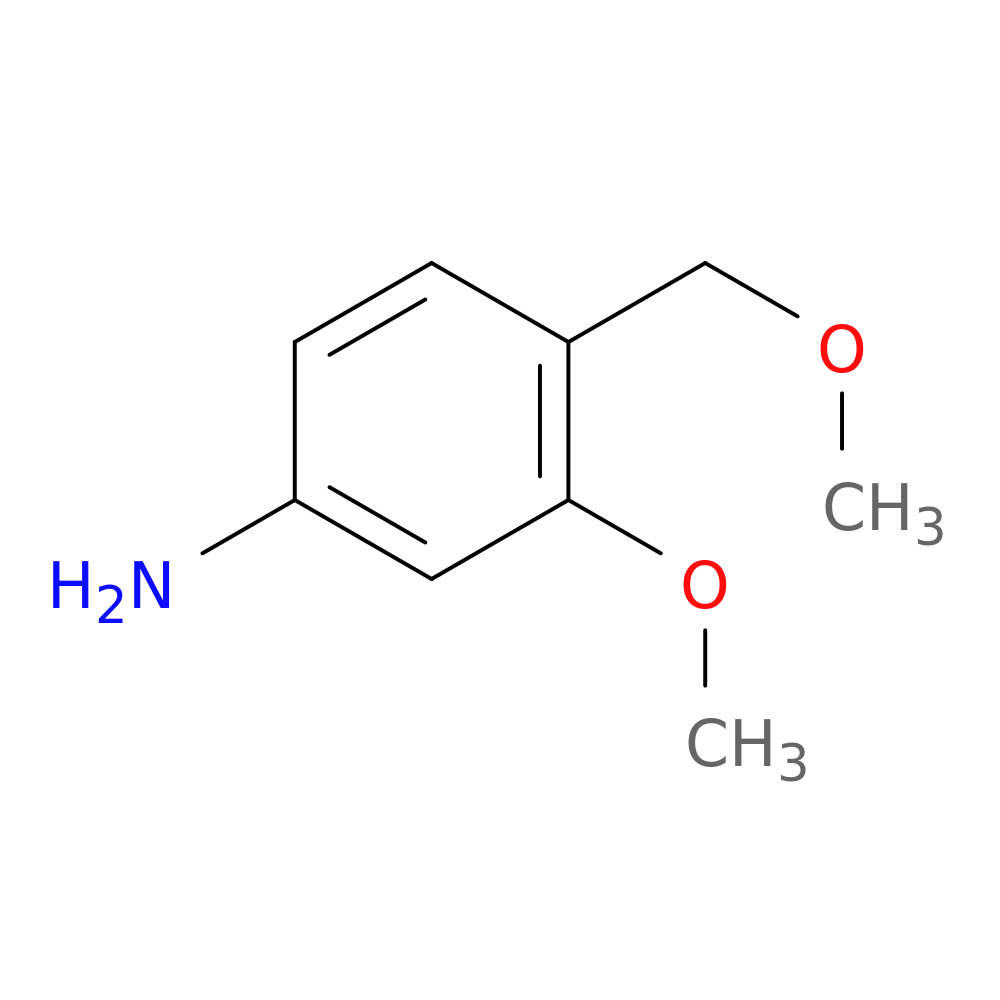 3-methoxy-4-(methoxymethyl)aniline