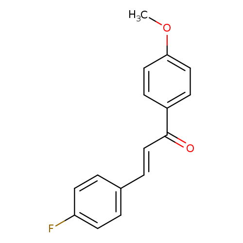 2-Propen-1-one, 3-(4-fluorophenyl)-1-(4-methoxyphenyl)-, (2E)-