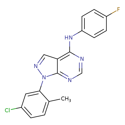 1-(5-chloro-2-methylphenyl)-N-(4-fluorophenyl)-1H-pyrazolo[3,4-d]pyrimidin-4-amine