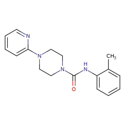 N-(2-methylphenyl)-4-(pyridin-2-yl)piperazine-1-carboxamide