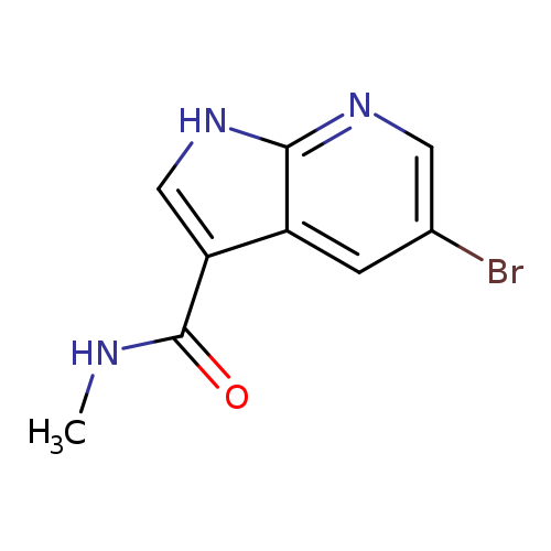 1H-Pyrrolo[2,3-b]pyridine-3-carboxaMide, 5-broMo-N-Methyl-