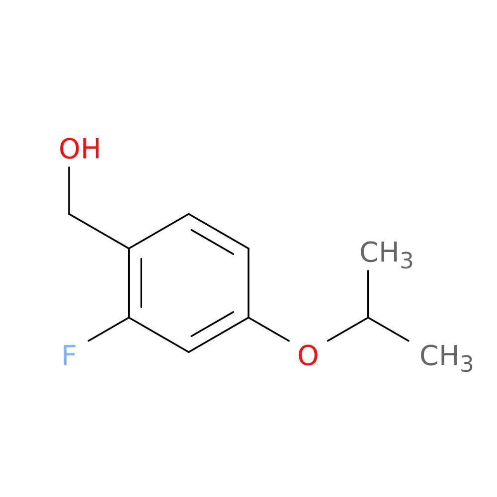 [2-Fluoro-4-(propan-2-yloxy)phenyl]methanol