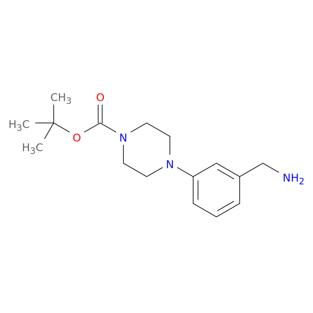 1-(3-Aminomethyl-phenyl)-piperazine-4-carboxylic acid tert-butyl ester