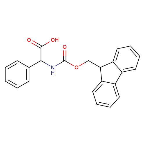 2-[[(9H-Fluoren-9-ylmethoxy)carbonyl]amino]-2-phenylacetic acid