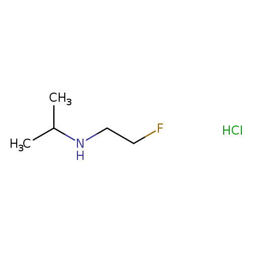 (2-fluoroethyl)(propan-2-yl)aminehydrochloride