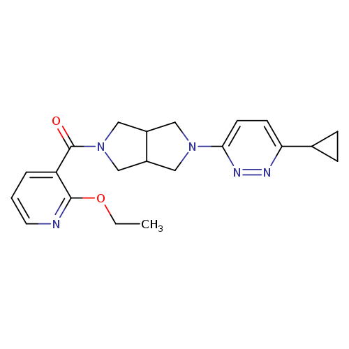 3-cyclopropyl-6-[5-(2-ethoxypyridine-3-carbonyl)-octahydropyrrolo[3,4-c]pyrrol-2-yl]pyridazine
