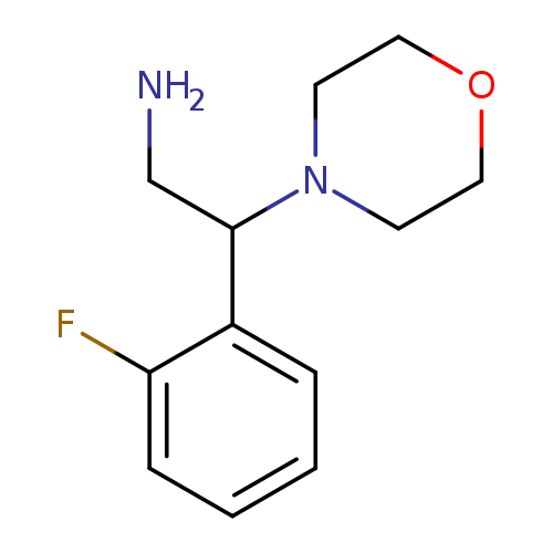 2-(2-fluorophenyl)-2-(morpholin-4-yl)ethan-1-amine