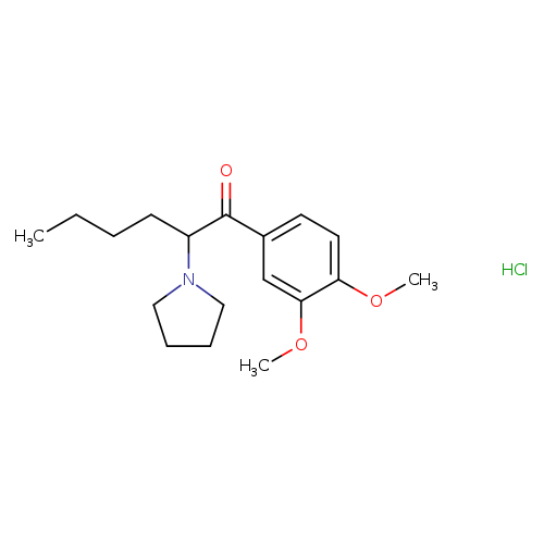 1-(3,4-dimethoxyphenyl)-2-(pyrrolidin-1-yl)hexan-1-one,monohydrochloride