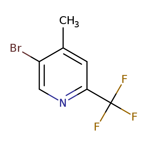 Pyridine, 5-bromo-4-methyl-2-(trifluoromethyl)-