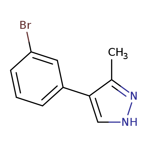 4-(3-bromophenyl)-3-methyl-1H-pyrazole