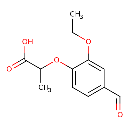 2-(2-Ethoxy-4-formylphenoxy)propanoic acid