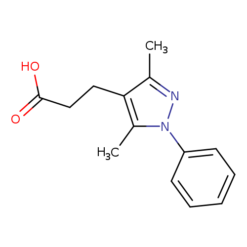 3-(3,5-Dimethyl-1-phenyl-1H-pyrazol-4-yl)propanoic acid