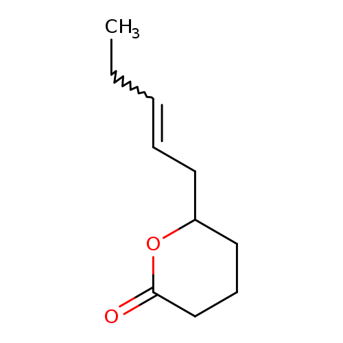 2H-PYRAN-2-ONE, TETRAHYDRO-6-(2-PENTENYL)