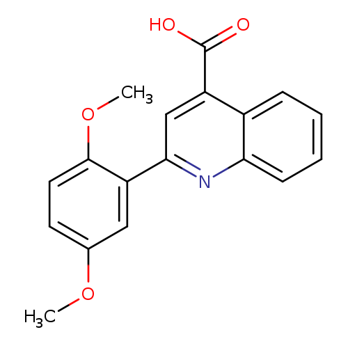 2-(2,5-Dimethoxyphenyl)quinoline-4-carboxylic acid