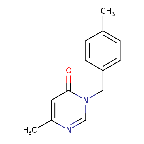 6-methyl-3-[(4-methylphenyl)methyl]-3,4-dihydropyrimidin-4-one
