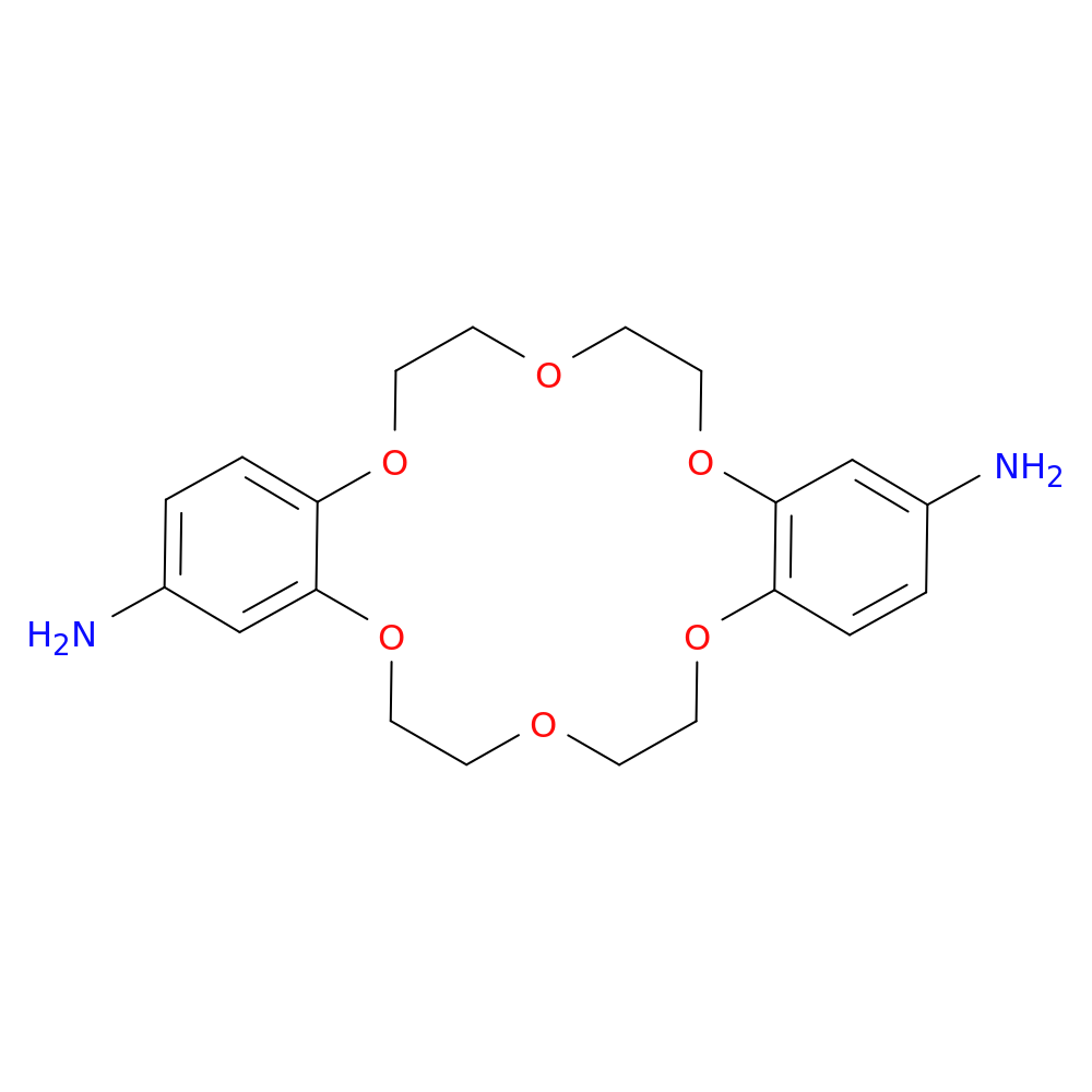 6,7,9,10,17,18,20,21-Octahydrodibenzo[b,k][1,4,7,10,13,16]hexaoxacyclooctadecine-2,13-diamine