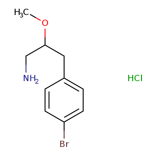 3-(4-bromophenyl)-2-methoxypropan-1-amine hydrochloride