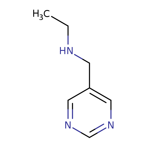 Ethyl[(pyrimidin-5-yl)methyl]amine