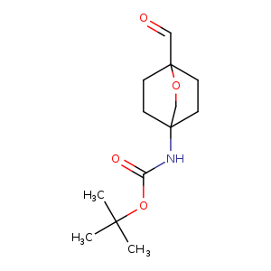 tert-Butyl n-(1-formyl-2-oxabicyclo[2.2.2]octan-4-yl)carbamate