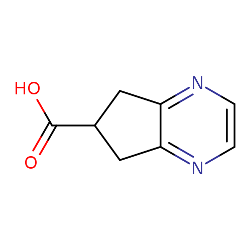 5H,6H,7H-cyclopenta[b]pyrazine-6-carboxylicacid
