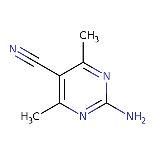 5-Pyrimidinecarbonitrile, 2-amino-4,6-dimethyl- (8CI,9CI)
