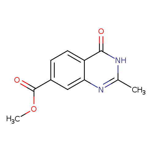 Methyl 2-methyl-4-oxo-3,4-dihydroquinazoline-7-carboxylate