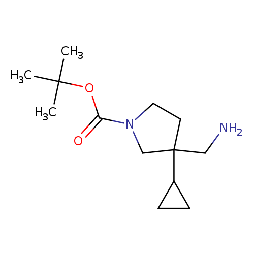 (3-CYCLOPROPYL-1-BOC-PYRROLIDIN-3-YL)METHANAMINE