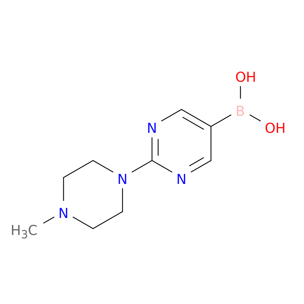 (2-(4-Methylpiperazin-1-yl)pyrimidin-5-yl)boronic acid