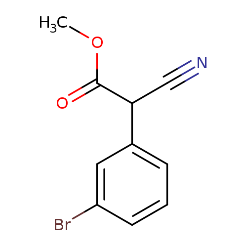 Methyl 2-(3-bromophenyl)-2-cyanoacetate