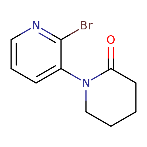 1-(2-Bromopyridin-3-yl)piperidin-2-one