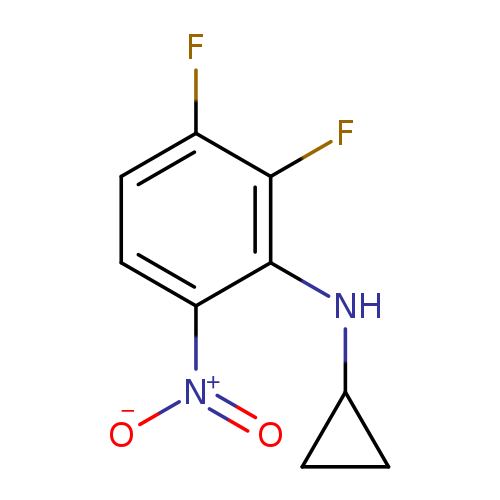 N-Cyclopropyl-2,3-difluoro-6-nitroaniline