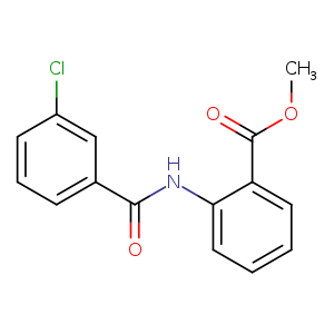 methyl 2-[(3-chlorobenzoyl)amino]benzoate