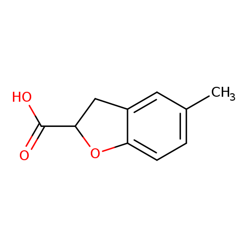 5-Methyl-2,3-dihydrobenzofuran-2-carboxylic acid