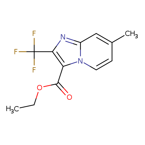 Ethyl 7-methyl-2-(trifluoromethyl)imidazo[1,2-a]pyridine-3-carboxylate