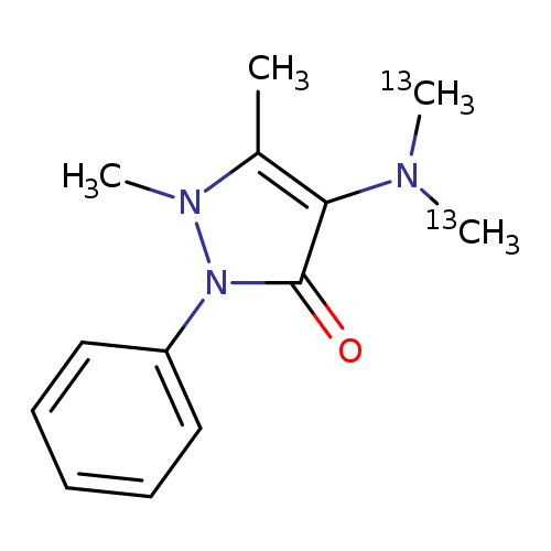 4-(DIMETHYL-13C 2-AMINO)ANTIPYRINE