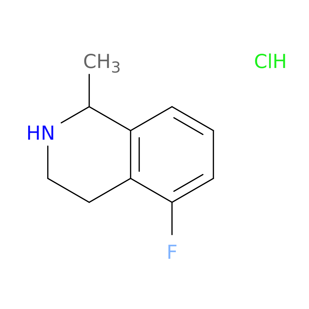 5-fluoro-1-methyl-1,2,3,4-tetrahydroisoquinoline hydrochloride