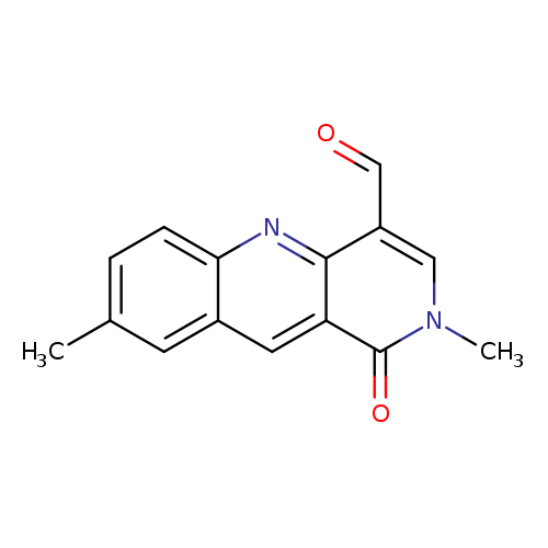 2,8-DIMETHYL-1-OXO-1,2-DIHYDROBENZO[B]-1,6-NAPHTHYRIDINE-4-CARBALDEHYDE