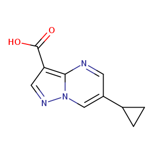 6-Cyclopropylpyrazolo[1,5-A]Pyrimidine-3-Carboxylic Acid