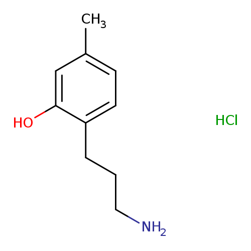 2-(3-aminopropyl)-5-methylphenol hydrochloride
