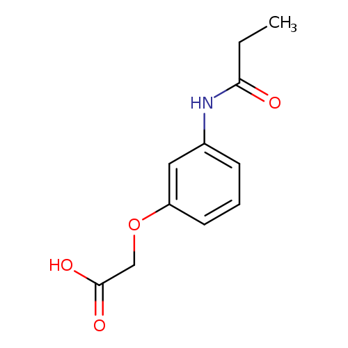 [3-(Propionylamino)phenoxy]acetic acid
