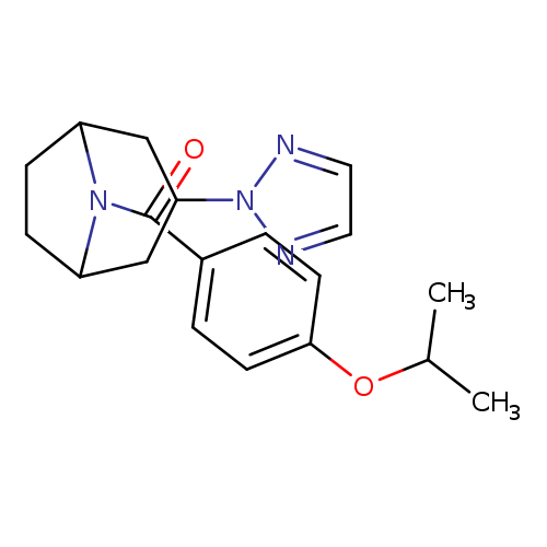 8-[4-(propan-2-yloxy)benzoyl]-3-(2H-1,2,3-triazol-2-yl)-8-azabicyclo[3.2.1]octane