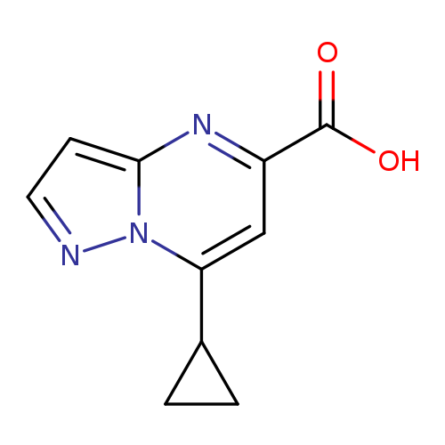 7-Cyclopropylpyrazolo[1,5-a]pyrimidine-5-carboxylic acid