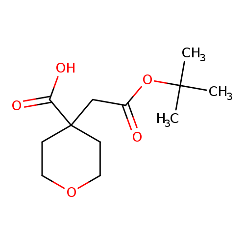 4-[2-(tert-butoxy)-2-oxoethyl]oxane-4-carboxylic acid