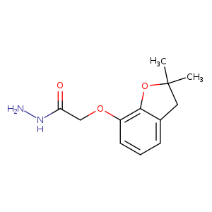 2-[(2,2-dimethyl-2,3-dihydro-1-benzofuran-7-yl)oxy]acetohydrazide