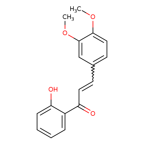 2-Propen-1-one, 3-(3,4-dimethoxyphenyl)-1-(2-hydroxyphenyl)-