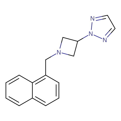 2-{1-[(naphthalen-1-yl)methyl]azetidin-3-yl}-2H-1,2,3-triazole